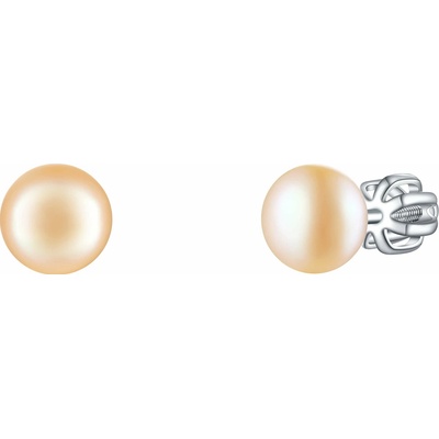 Olivie stříbrné PERLY PEACH 7983