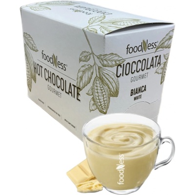 Foodness Horká čokoláda Bílá 450 g – Zboží Dáma