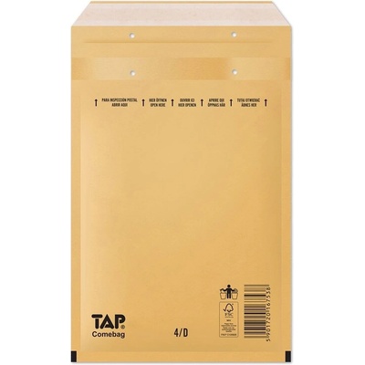 Bublinkové obálky TAP Comebag D/14 180x265 mm / 100 kusů / hnědá