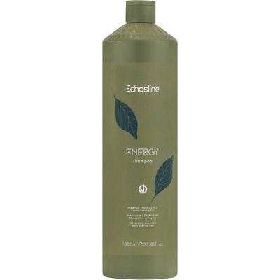 Echosline Energy Shampoo posilující šampon pro slabé a jemné vlasy 1000 ml