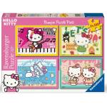 Ravensburger Пъзел Ravensburger от 4 x 100 части - Хайде, Hello Kitty! (12004159) - ozone