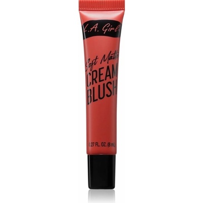 L,A, Girl Cosmetics Soft Matte tekutá lícenka Hot Shot 8 ml