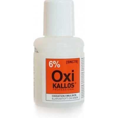 Kallos Oxi krémový peroxid 6% pro profesionální použití Oxidation Emulsion 6% [SNC78] 60 ml