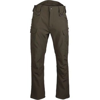 Kalhoty Mil-Tec Assault softshell Ranger green