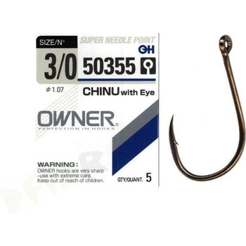 Owner s očkem 50355 vel.3 5 ks