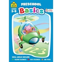 School Zone Preschool Basics 96-Page Workbook (Zone School)(Paperback)