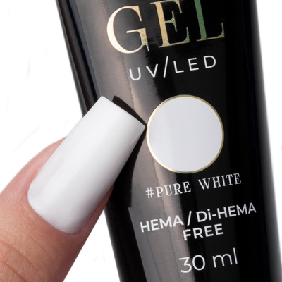 Molly Nails Acrylgel Hema/di-Hema free Pure White 30 ml
