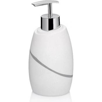 Kela Диспенсър за течен сапун от полирезин KELA Talus, бял (1637)
