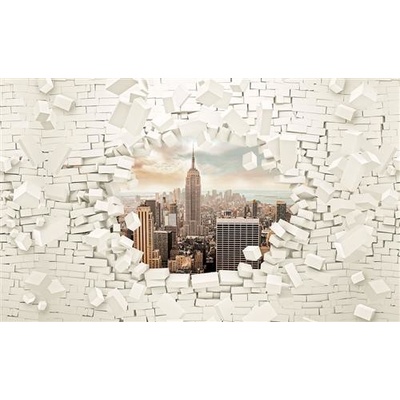 IMPOL TRADE 2720 VE XXXL Vliesová fototapeta 3D New York rozměr 416 cm x 254 cm