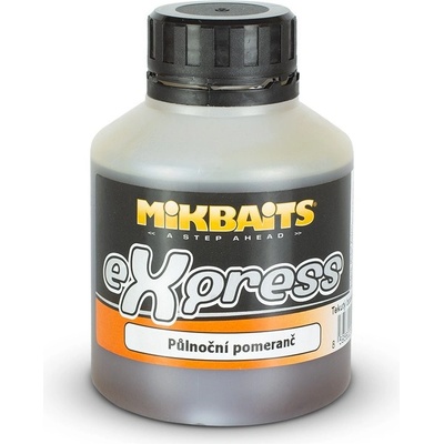 Mikbaits eXpress Booster Půlnoční Pomeranč 250 ml