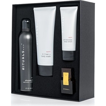 Rituals The Ritual Of Homme EDP Homme 15 ml + sprchový gel Homme Sport 200 ml + sprchová pěna Homme 200 ml + tělové mléko Homme Sport 70 ml dárková sada