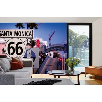 DIMEX ART s. r. o Самозалепваща се флизелинова фототапета край на route 66 375 x 250 см