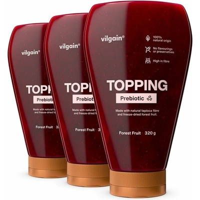 Vilgain Prebiotic Topping lesné ovocie 320 g