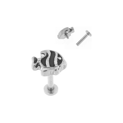Piercingate labreta s rybičkou PLA00244