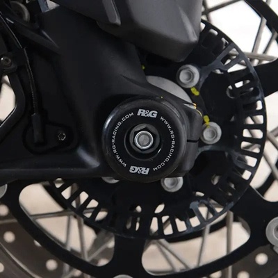 R&G FP0250BK Chrániče přední vidlice Moto Guzzi V85TT/V100