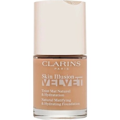 Clarins Skin Illusion Velvet Tekutý make-up s matným finišem s vyživujícím účinkem 112.3N 30 ml