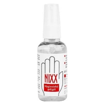 Nixx hygienický gél na ruky s dávkovačom slimm 50 ml