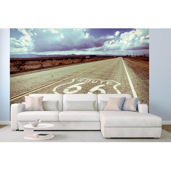 DIMEX ART s. r. o Самозалепваща се флизелинова фототапета известен маршрут 66 375 x 250 см