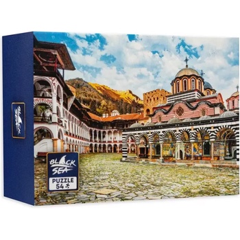 Black Sea Puzzles Мини пъзел Black Sea Puzzles Манастир Свети Иван Рилски, от Божидар Чоторов, 54 части