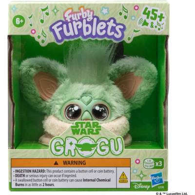 FURBY FURBLETS x STAR WARS Interaktívna plyšová hračka GROGU so zvukom G3598