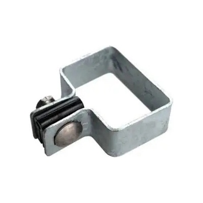 Objímka na sloupek 60x40 mm koncová, Zn