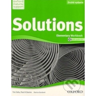 Solutions 2nd Elementary Workbook + CD SK Edition Falla T. Davies P. A.