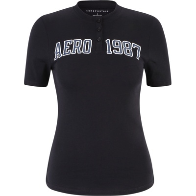 AÉropostale Тениска черно, размер xl