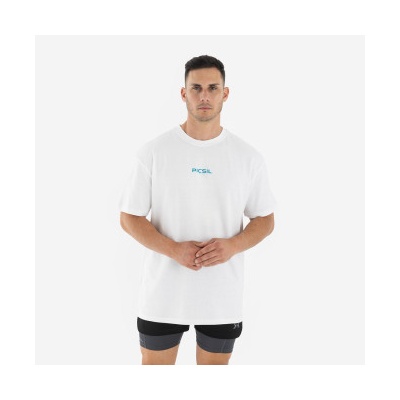 Picsil pánské Oversize tričko Urban z organické bavlny bílé