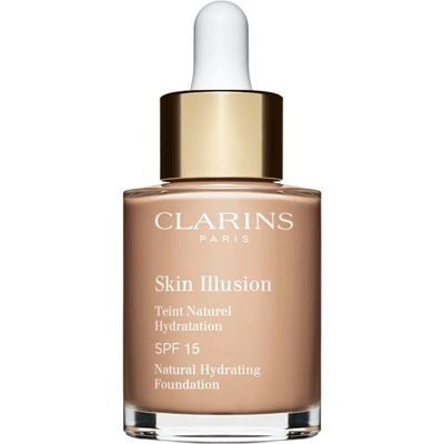 Clarins Skin Illusion Natural Hydrating Foundation rozjasňující hydratační make-up SPF15 107C Beige 30 ml