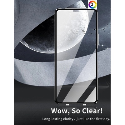 Sony Xperia 10 VI View Window/ Magnetic Metal Frame/ HD Tempered Glass Калъф и Протектор