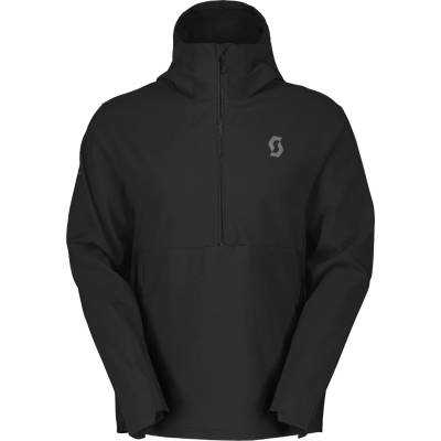 Scott Мъжко термо яке за колоездене Scott Trail Storm Thermal Pullover Cycling jacket - Black (051-1381-0112)