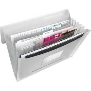 Esselte Briefcase with 6 compartments esselte vivida, white