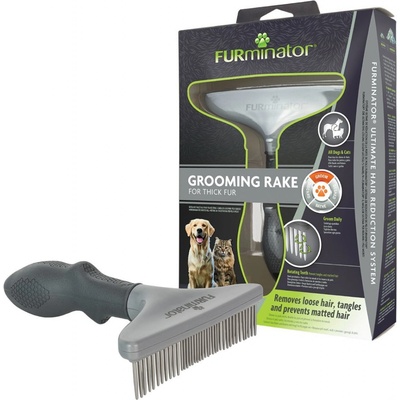 FURminator Grooming Rake hřeben Dlouhá srst 12 cm – Zboží Dáma