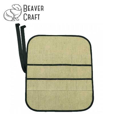 Калъф за длета, 12 бр текстилен / BeaverCraft TR12 / (BVRC TR12)