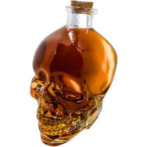 Vin Bouquet 0, 750 л стъклена бутилка за алкохол - череп от Vin Bouquet (VBFIA470)