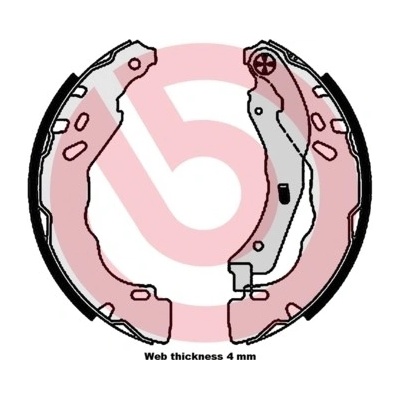 Sada brzdových čeľustí BREMBO S 61 544