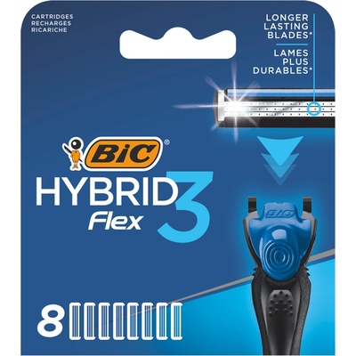 Bic Flex 3 Hybrid 8 ks