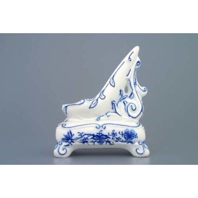 Cibulák stojánek na dýmku 11 cm originální cibulákový porcelán Dubí cibulový vzor 1.jakost 10419