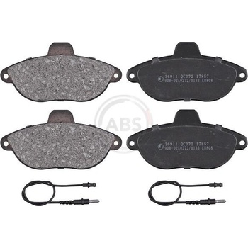 Sada brzdových platničiek kotúčovej brzdy A.B.S. 36911