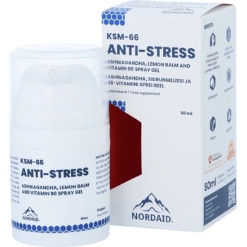Image 1 of Nordaid Aswhagandha KSM-66 Spray-Gel | with Lemon Balm and B6 [50 мл]