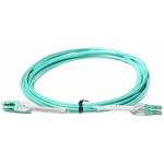 Conneu LC-LC, мултимод OM3, 2 мм, 1м. Аква (CNFJ-LCLCOM3UBAQ2mm-1)