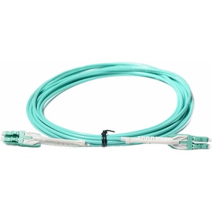 Conneu LC-LC, мултимод OM3, 2 мм, 1м. Аква (CNFJ-LCLCOM3UBAQ2mm-1)