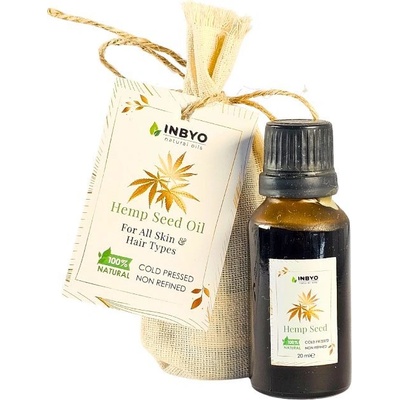 INBYO Přírodní živý konopný olej 20 ml