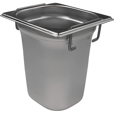 REDFOX Gastronádoba GN 1/6 se zasouvacími uchy - hloubka 200 mm - nerez