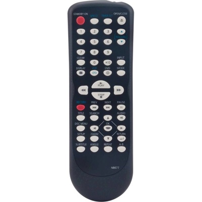 съвместим Magnavox nb677, cdv220mw9/f7a, rdv220mw9a, dv220mw9 - заместител дистанционно управление (nb677, cdv220mw9/f7a, rdv220mw9a, dv220mw9)