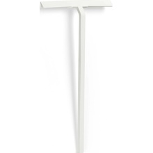 ZONE Sprchová stierka RIM 30 cm, nástenná, biela, kov