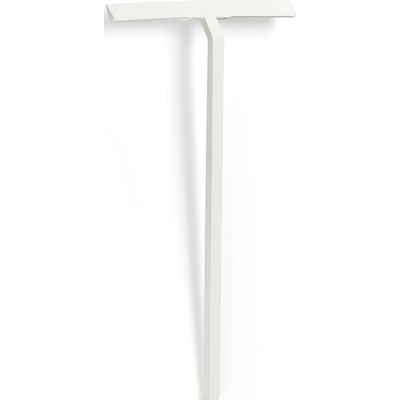 ZONE Sprchová stierka RIM 30 cm, nástenná, biela, kov