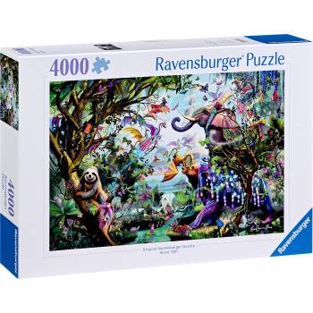 Ravensburger Пъзел Ravensburger от 4000 части - Тропически дракони (12000812)