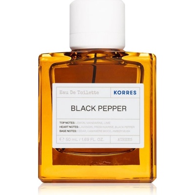 Korres Black Pepper toaletná voda pánska 50 ml