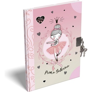 LIZZY Книга на спомените LIZZYSULI A/5 твърда корица Tiny dance lovely balerina 7490225002 (7490225002)